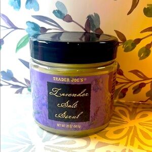 NWT Trader Joe’s Lavender Exfoliating Body Scrub – New Sealed- Soothing